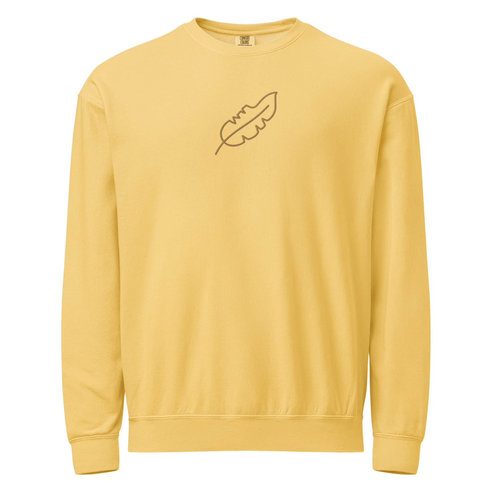 Garment - Dyed Feather Fleece Sweatshirt - BlooomiT