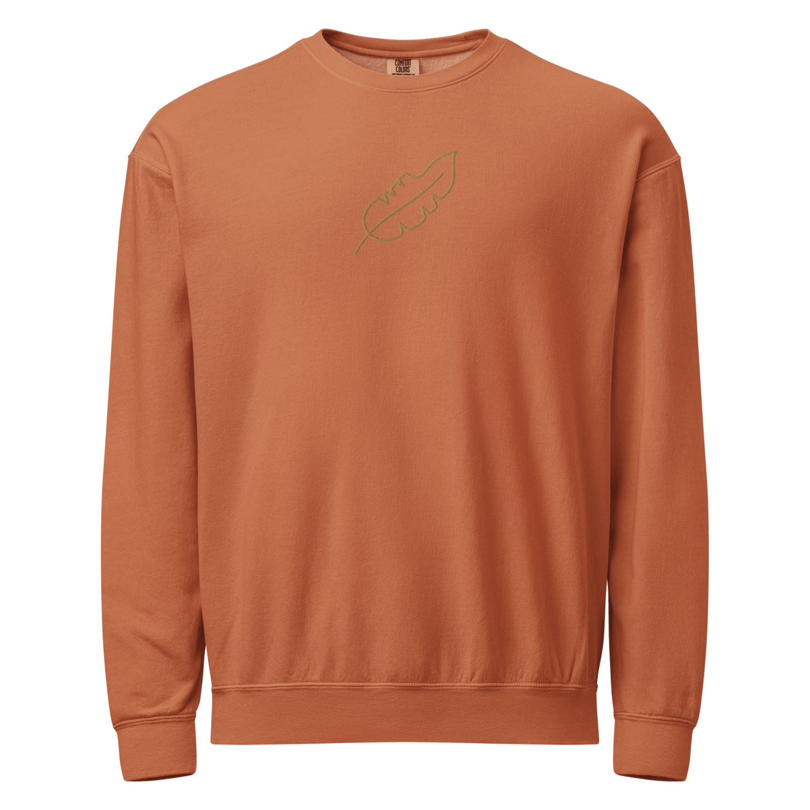 Garment - Dyed Feather Fleece Sweatshirt - BlooomiT