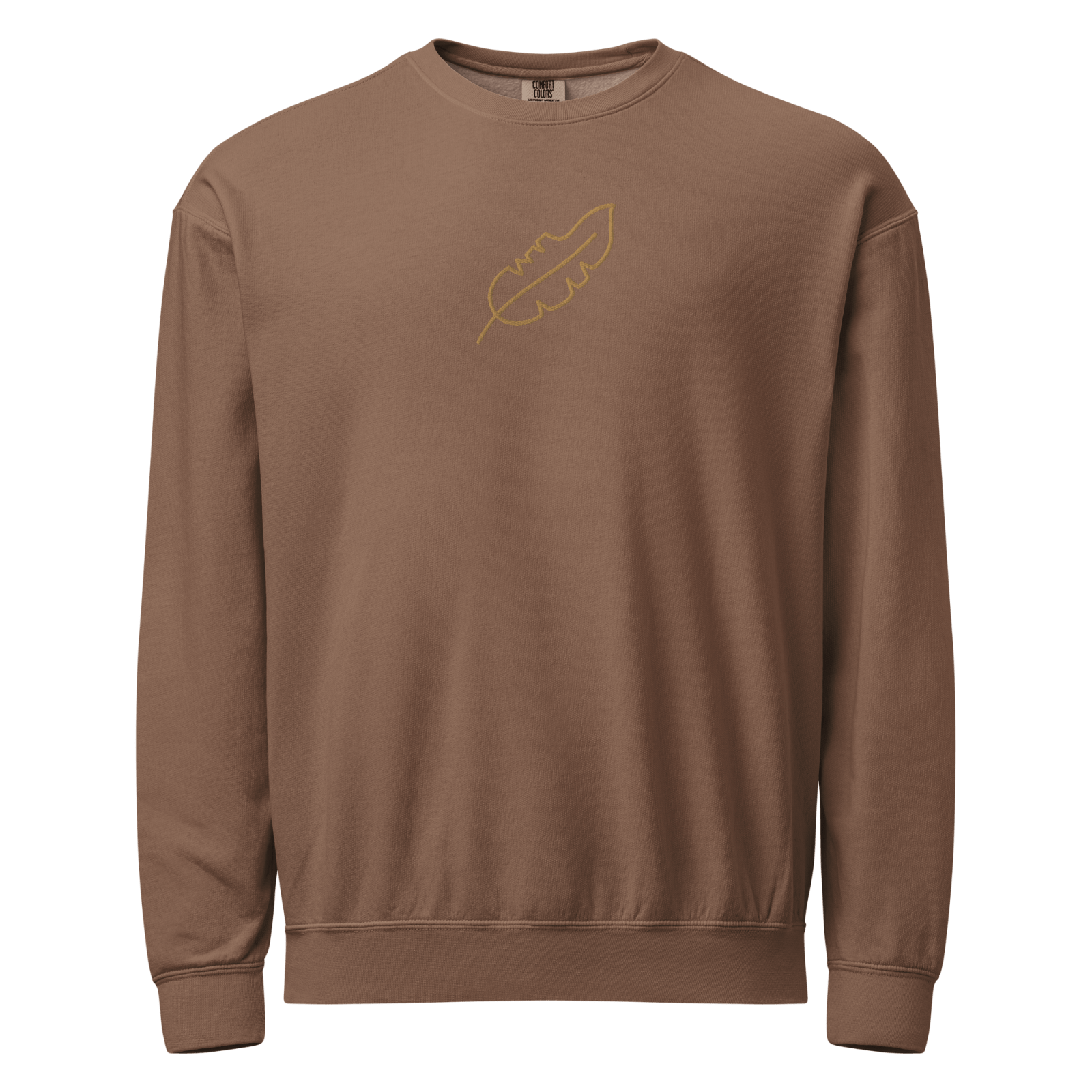 Garment - Dyed Feather Fleece Sweatshirt - BlooomiT