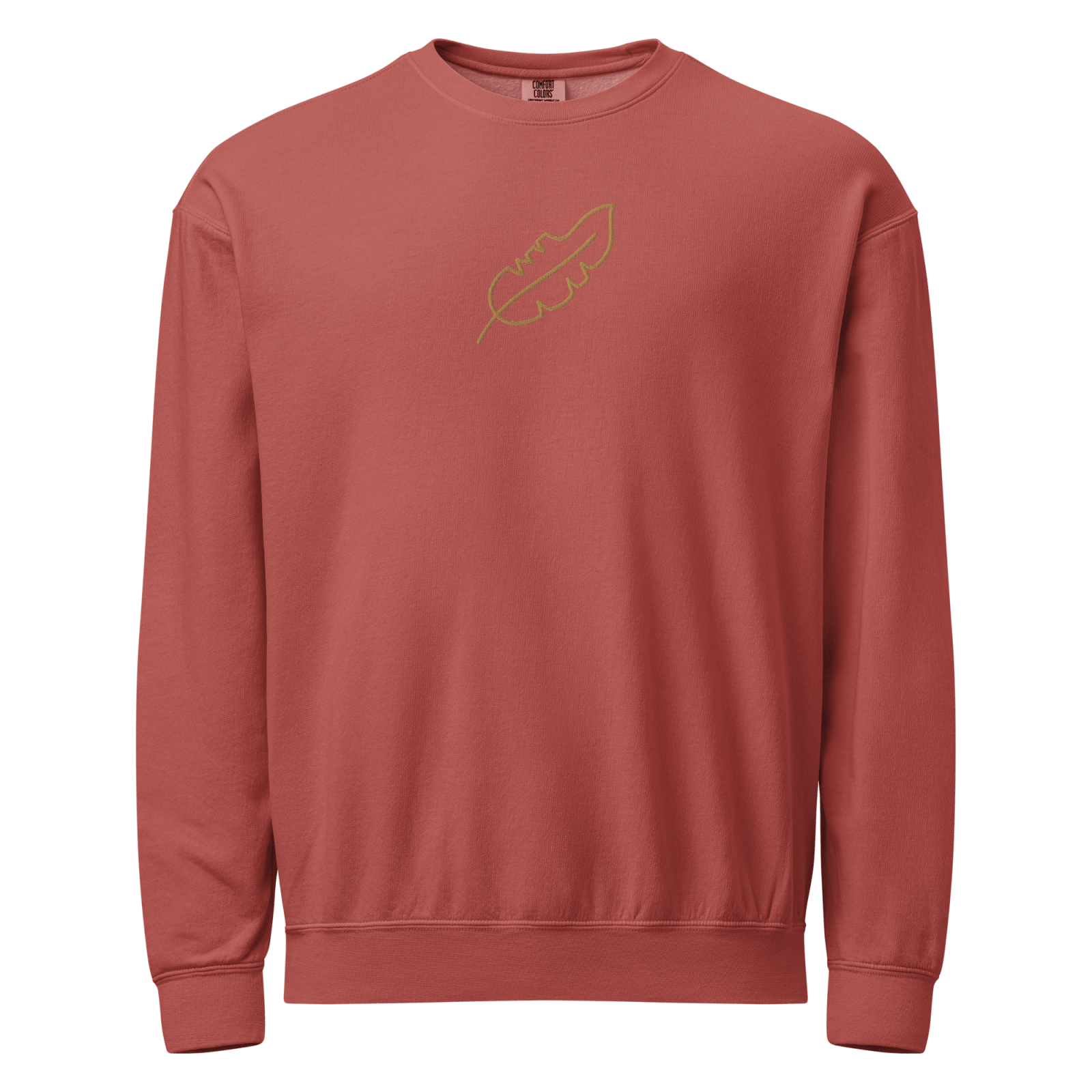 Garment - Dyed Feather Fleece Sweatshirt - BlooomiT