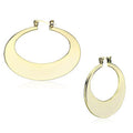 Gold Iron Earrings - BlooomiT