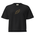 Her Feather Heavy Boxy Tee - BlooomiT