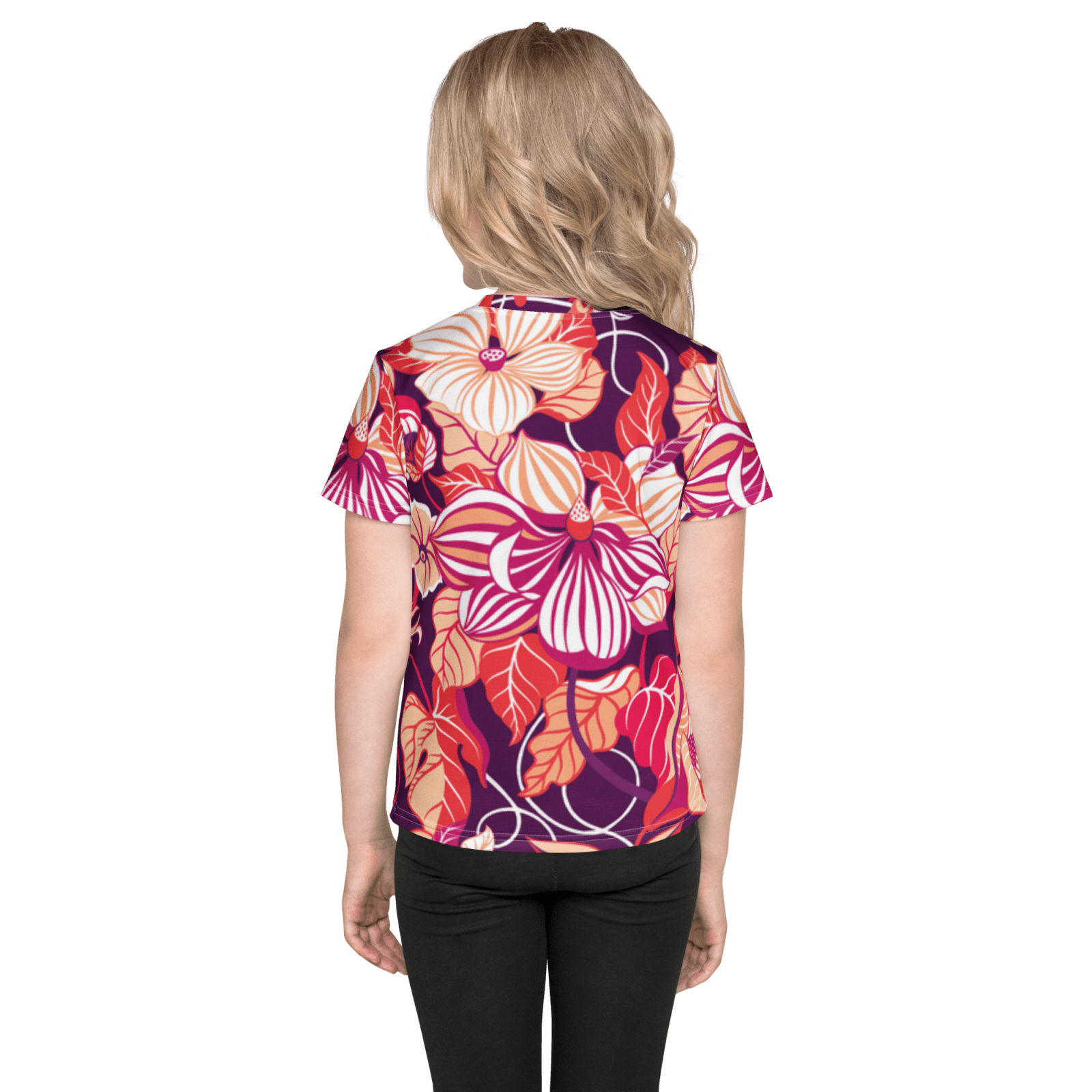 Kids Printed Crew T-shirt - BlooomiT