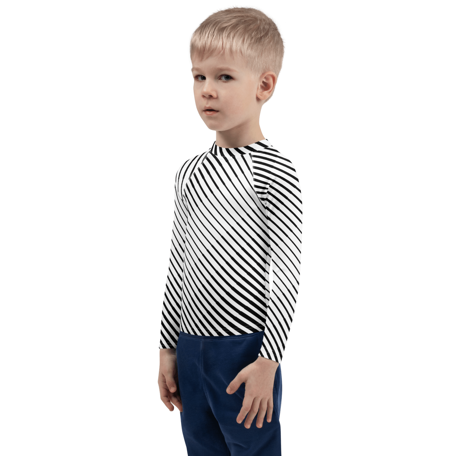 Kids rash guard side