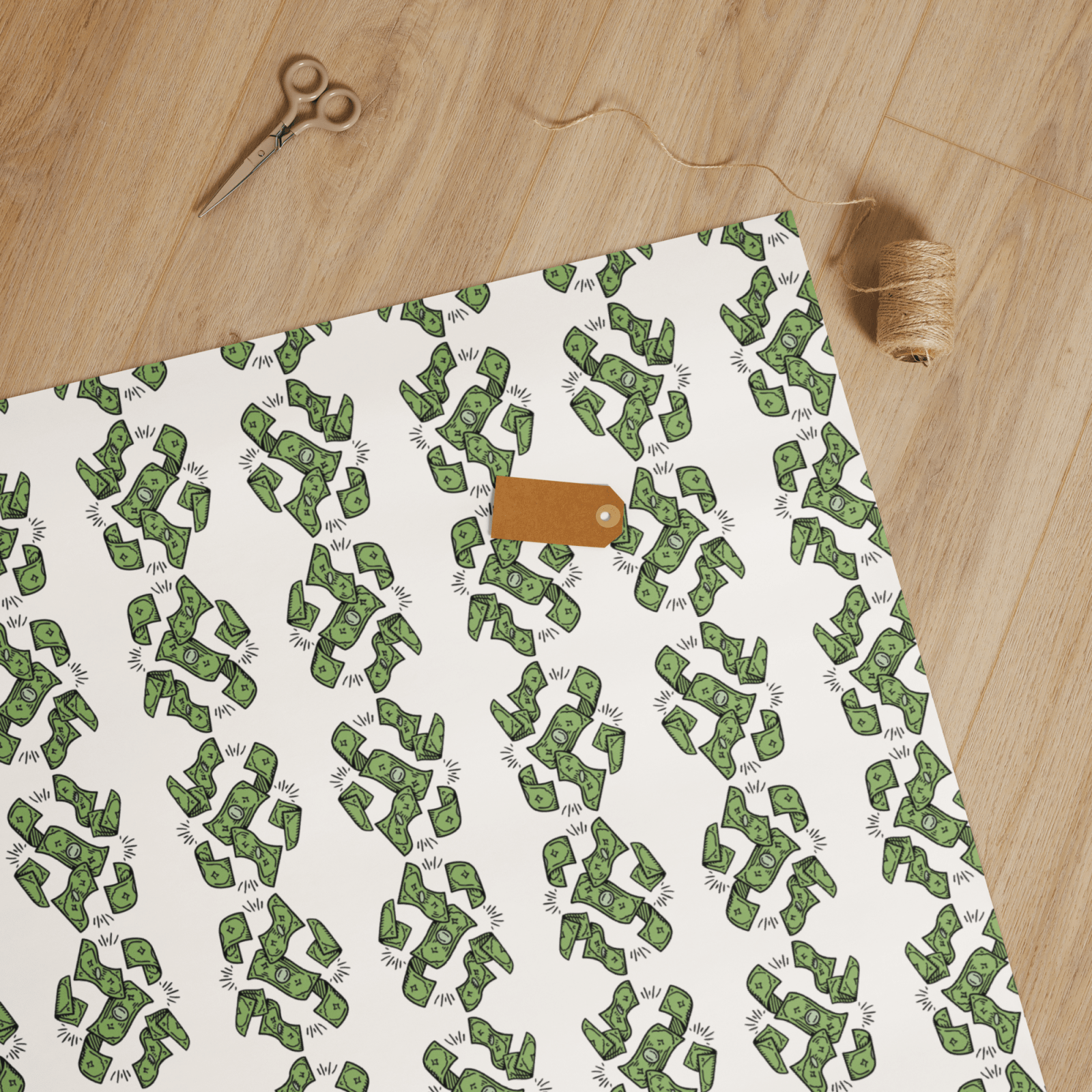 Money Gift Wrap Paper - BlooomiT