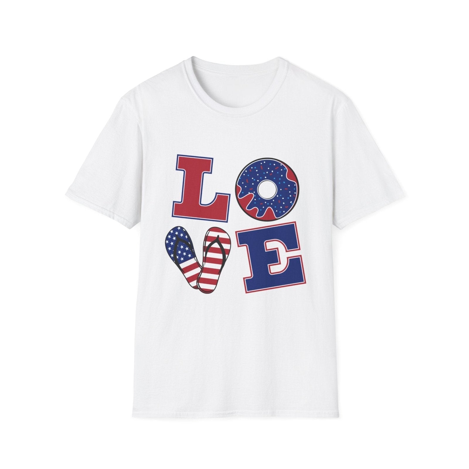 Patriot LOVE Print T-Shirt - BlooomiT