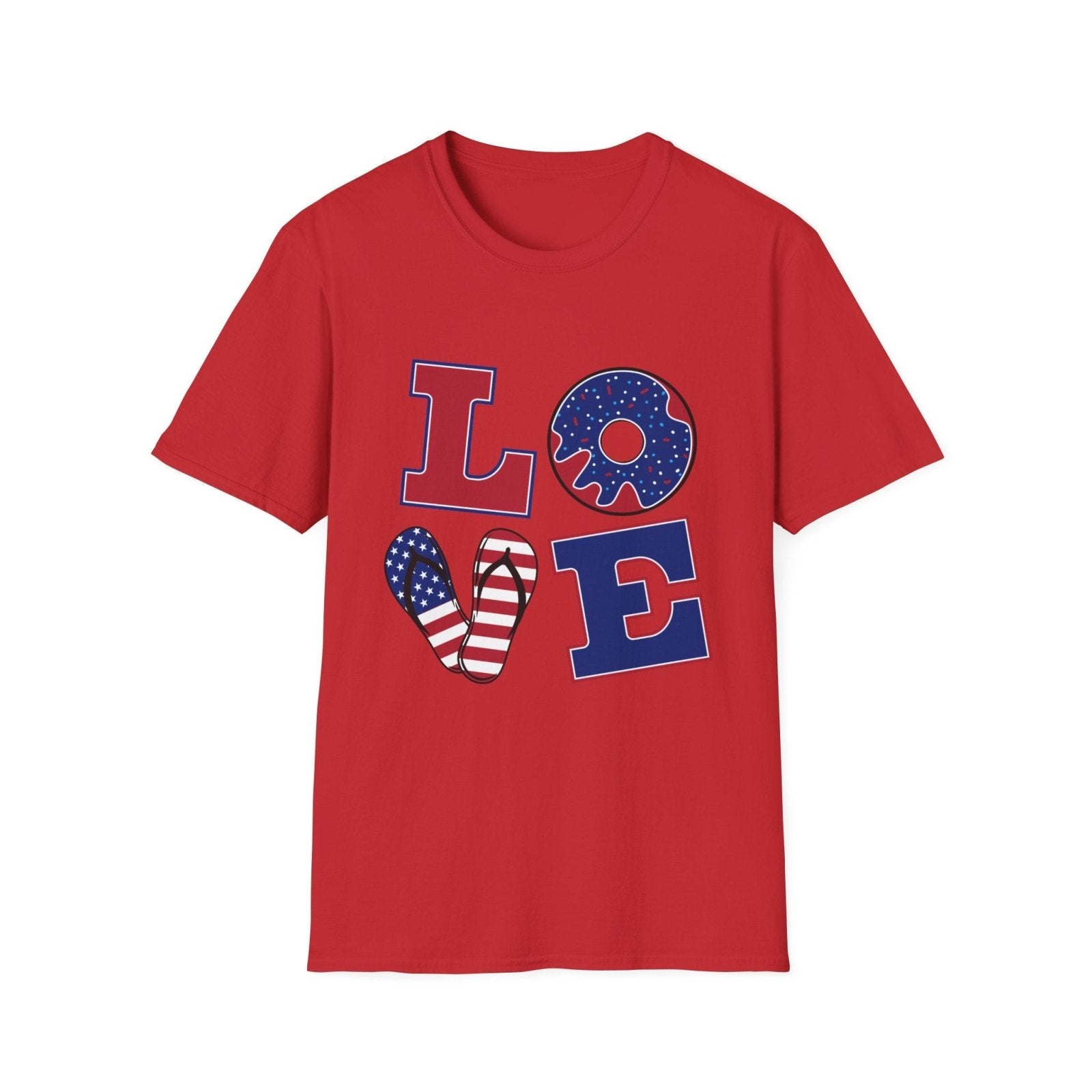 Patriot LOVE Print T-Shirt - BlooomiT