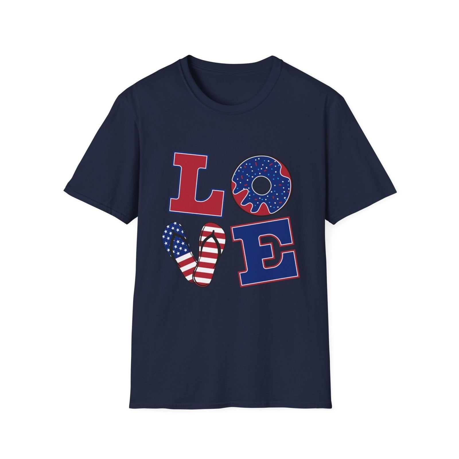 Patriot LOVE Print T-Shirt - BlooomiT