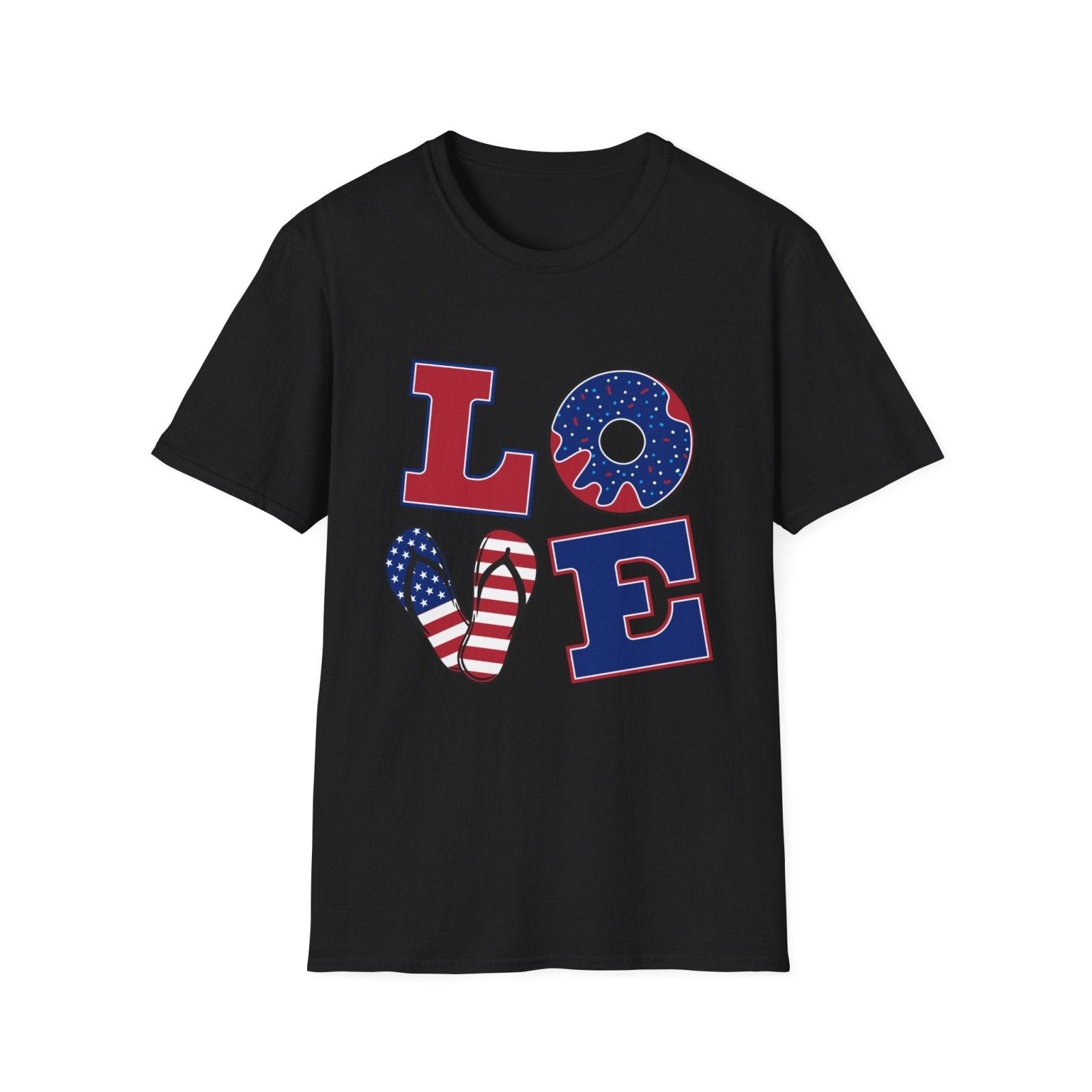 Patriot LOVE Print T-Shirt - BlooomiT