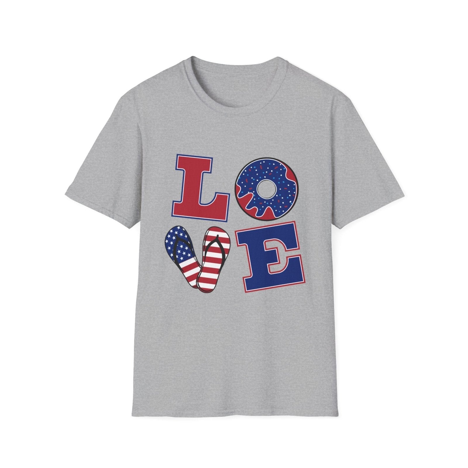 Patriot LOVE Print T-Shirt - BlooomiT