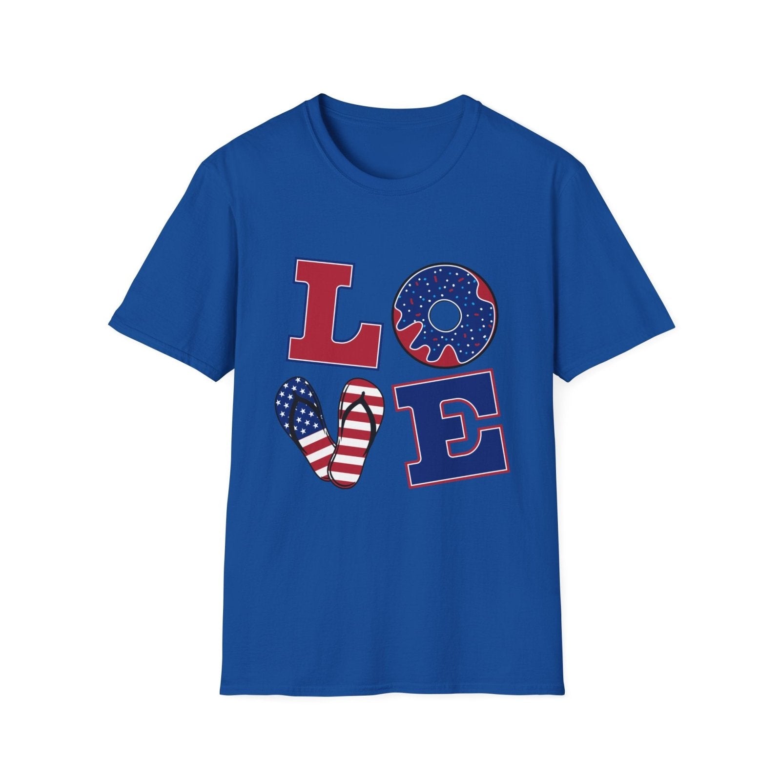 Patriot LOVE Print T-Shirt - BlooomiT