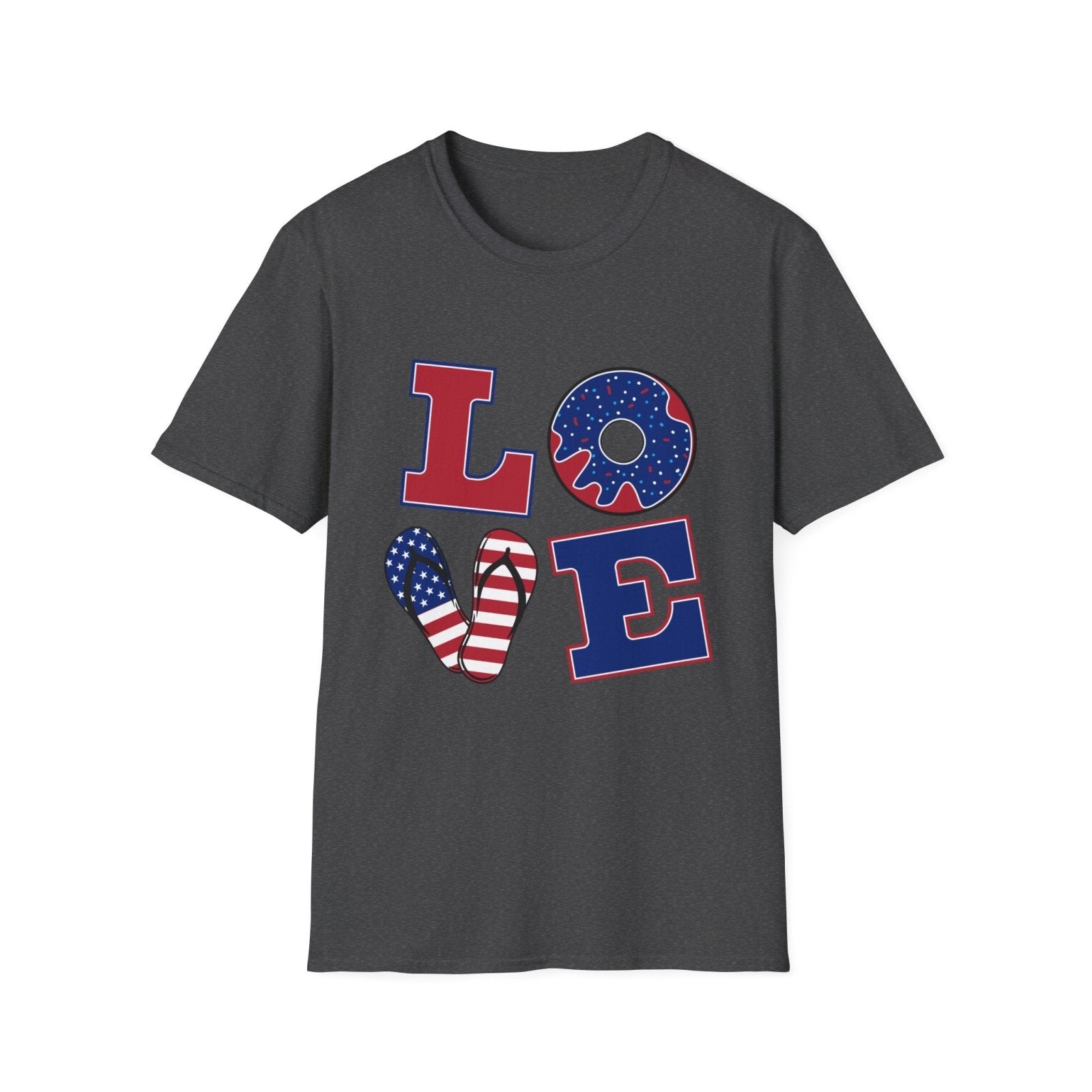 Patriot LOVE Print T-Shirt - BlooomiT