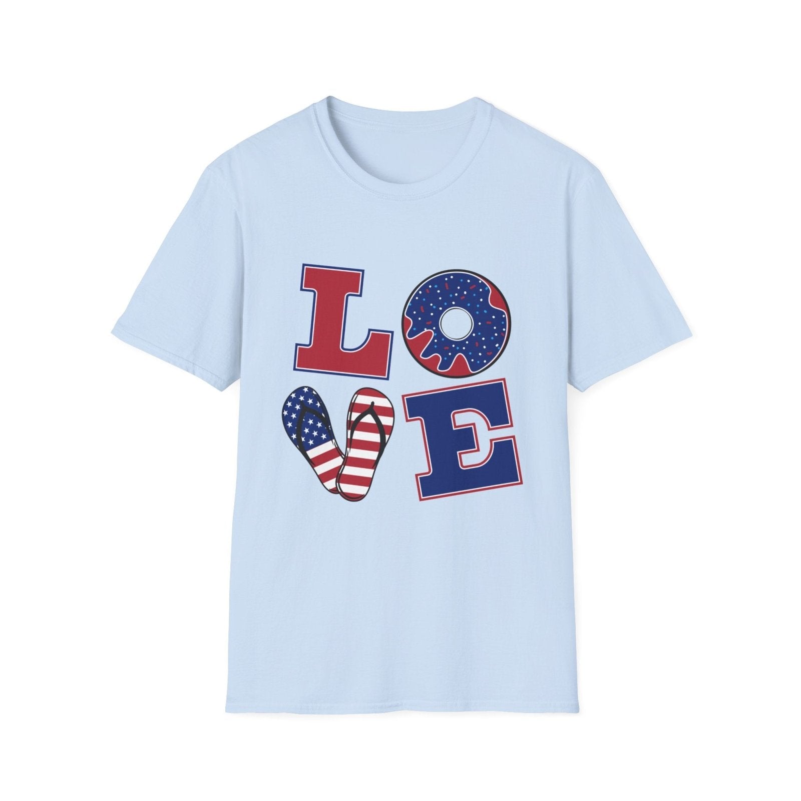 Patriot LOVE Print T-Shirt - BlooomiT