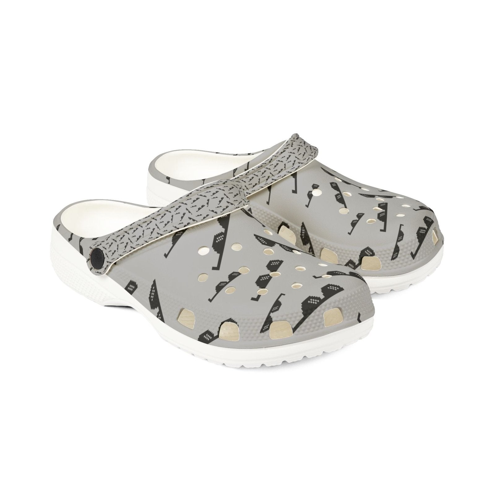 Patterned SlipOn Foam Clogs - BlooomiT