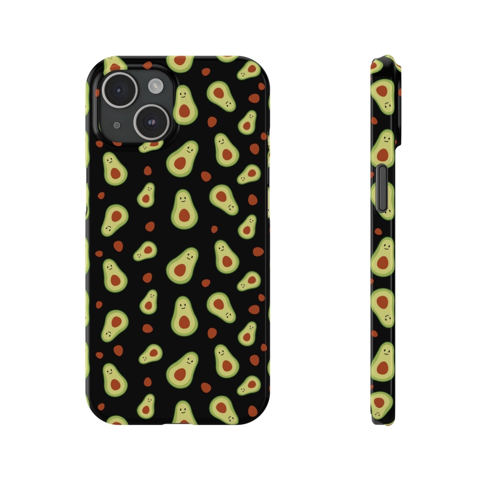 Slim iPhone Case — Cute Avocado - BlooomiT