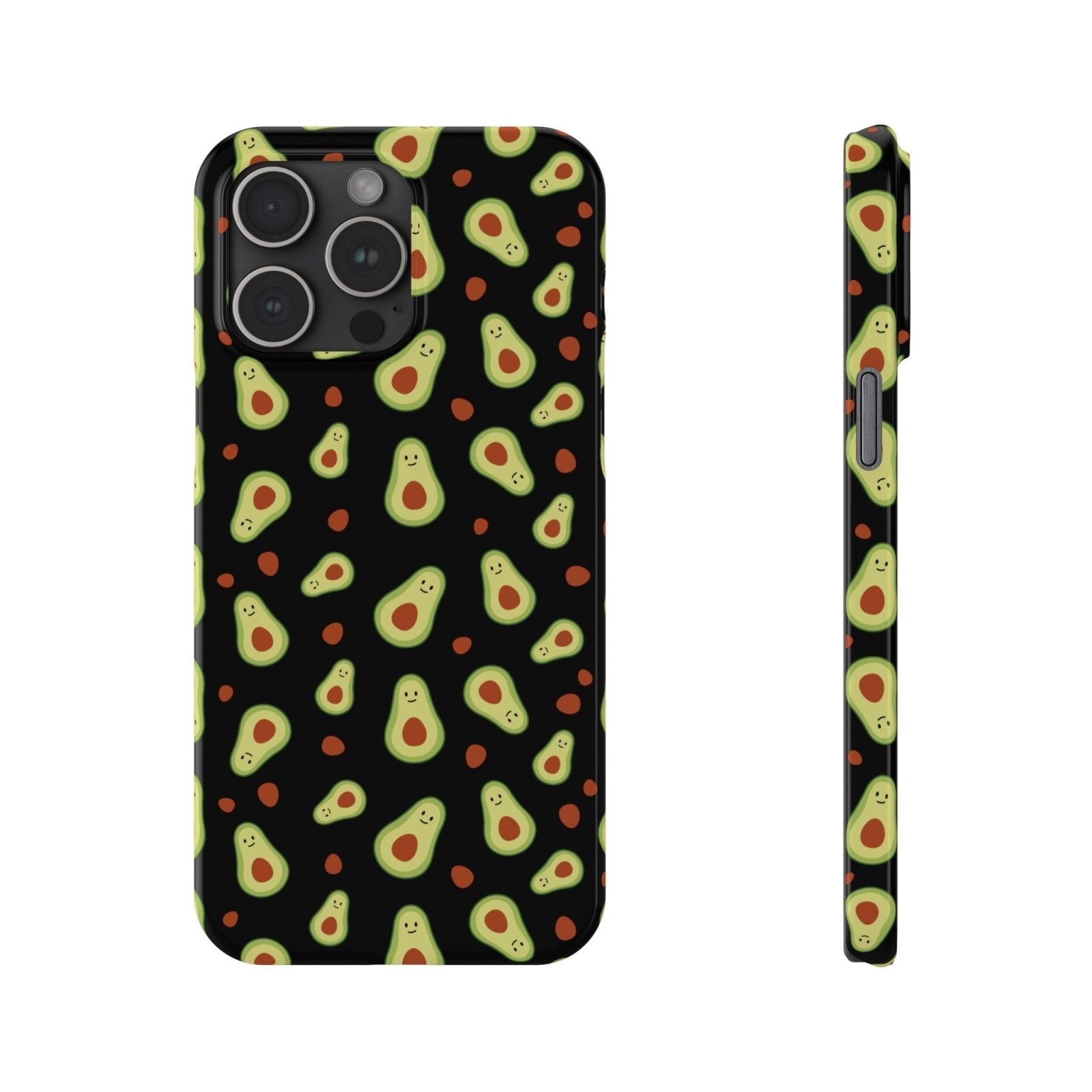 Slim iPhone Case — Cute Avocado - BlooomiT
