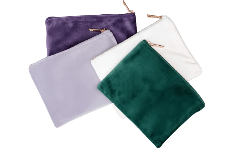 Velvet Make Up Pouch - BlooomiT